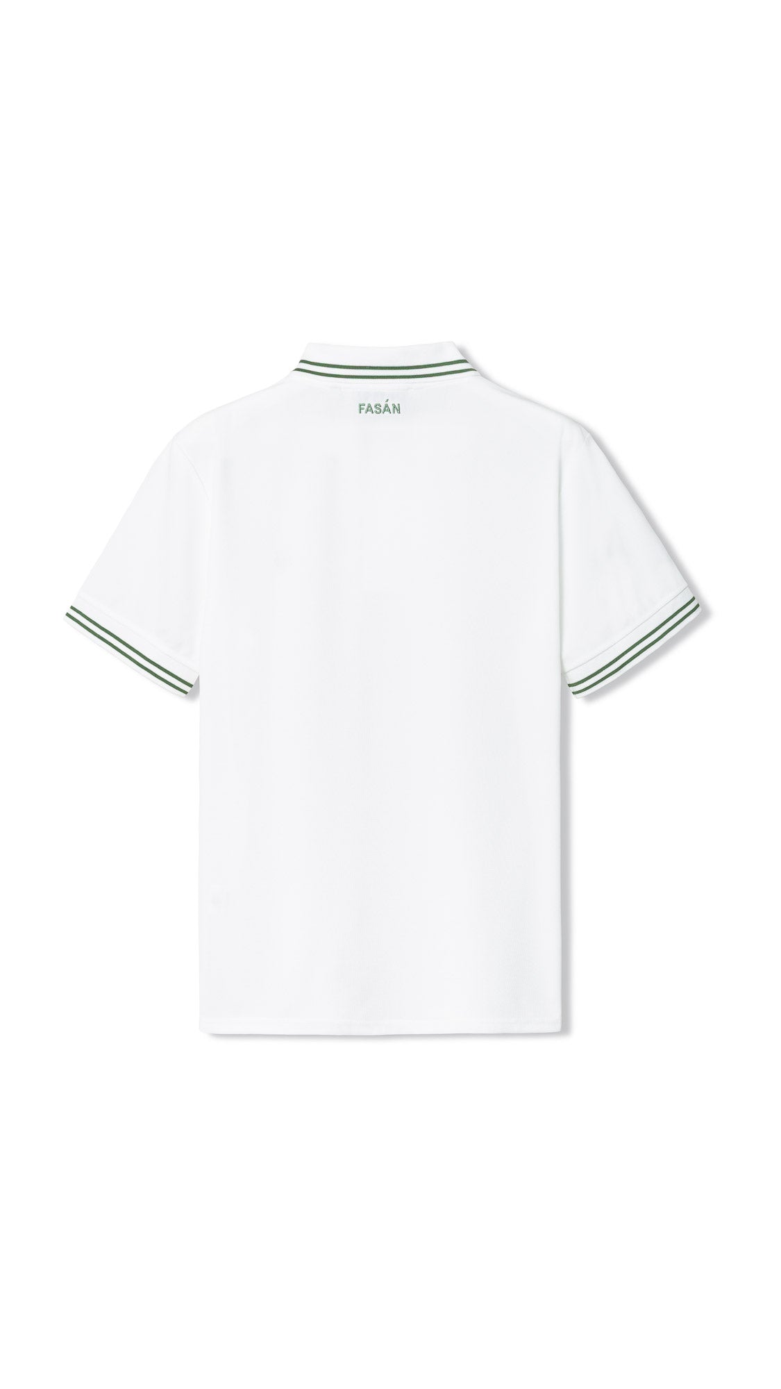 Sporty pique - White