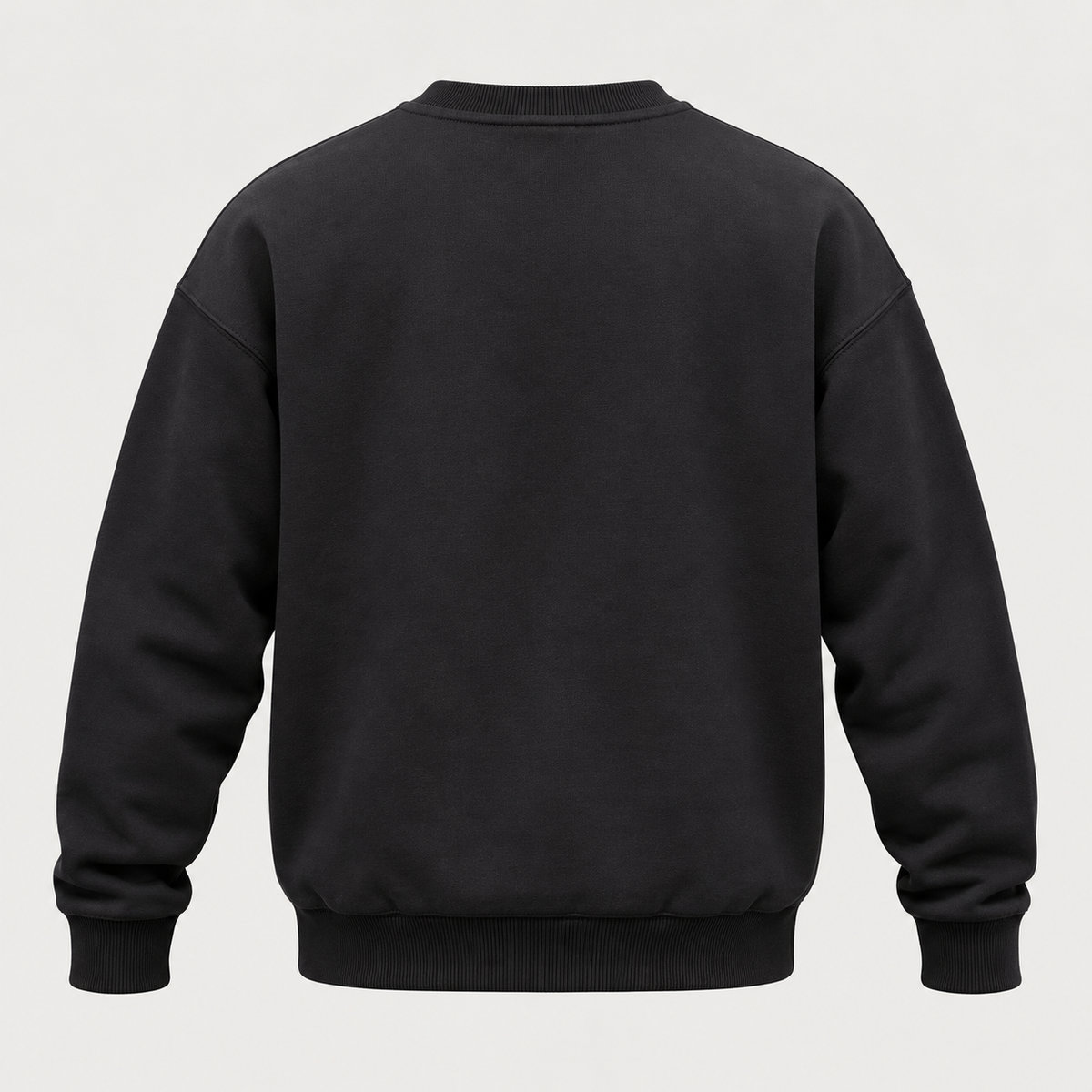 FASÁN Crewneck Black – bakfra