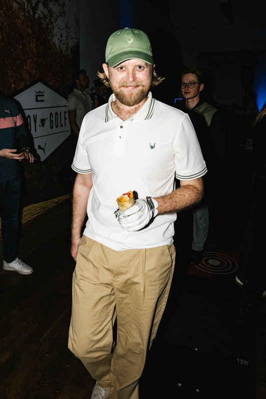 Sporty pique - White