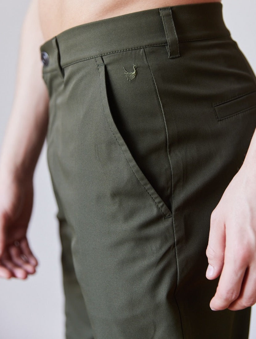 Fasán golf green chinos