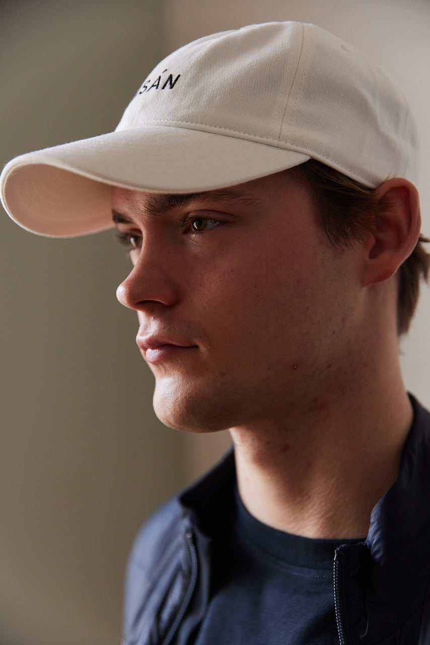 Fasán golf navy caps with logo