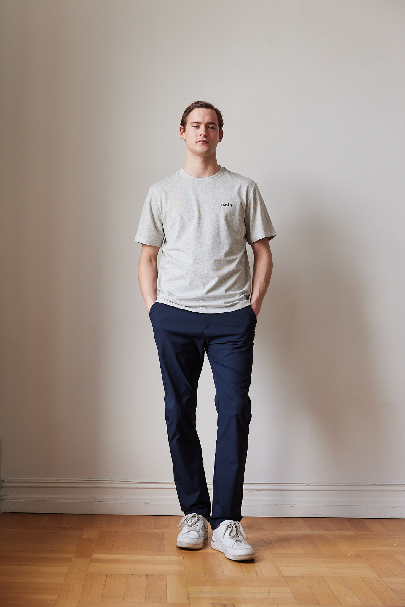 Fasán golf navy chinos